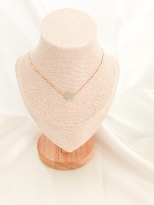 Jade Orchid Necklace