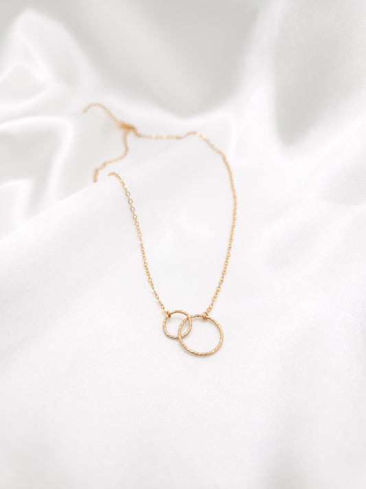 Linked Ring Necklace