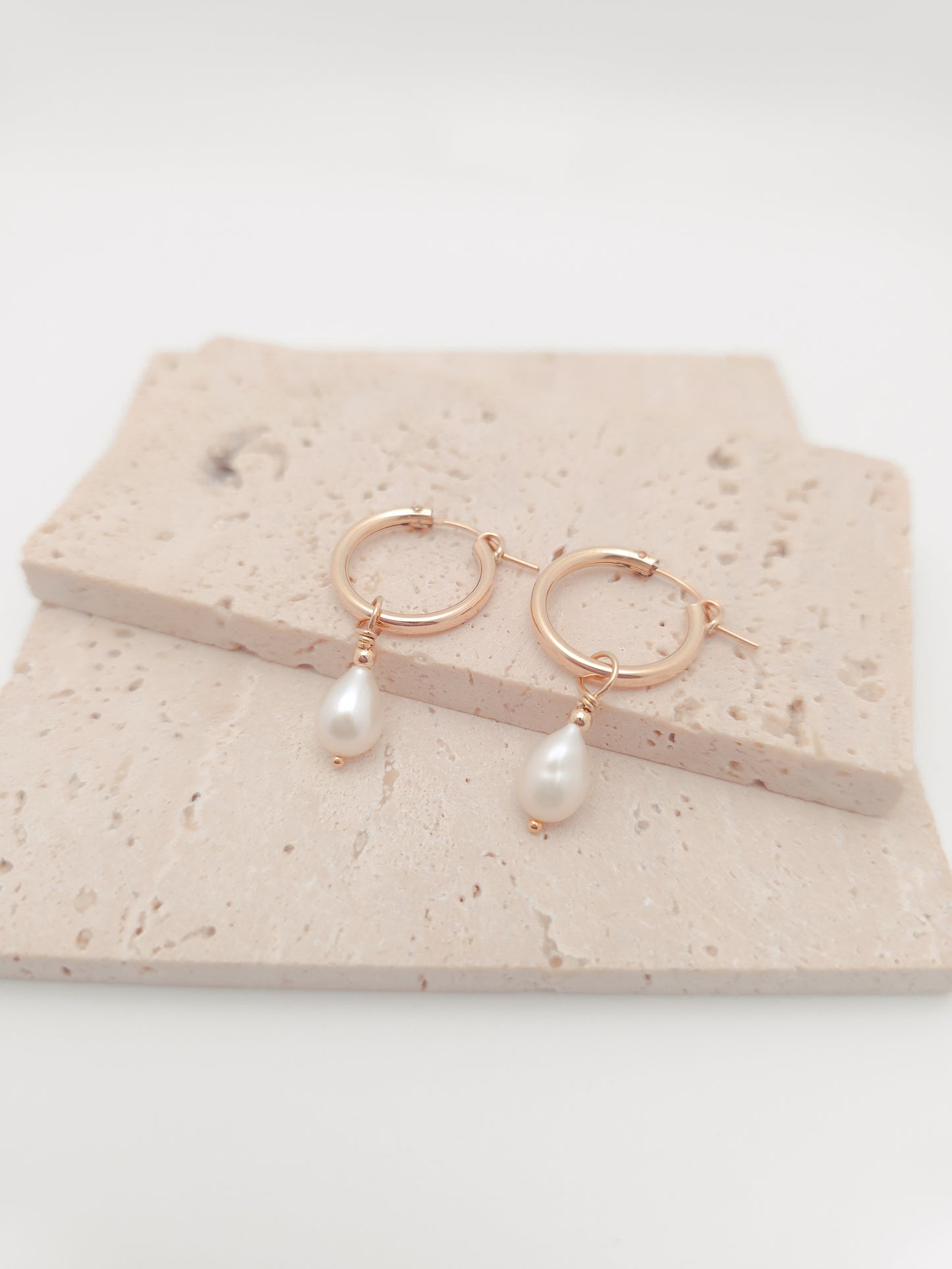 Ava Huggie Hoop Earrings