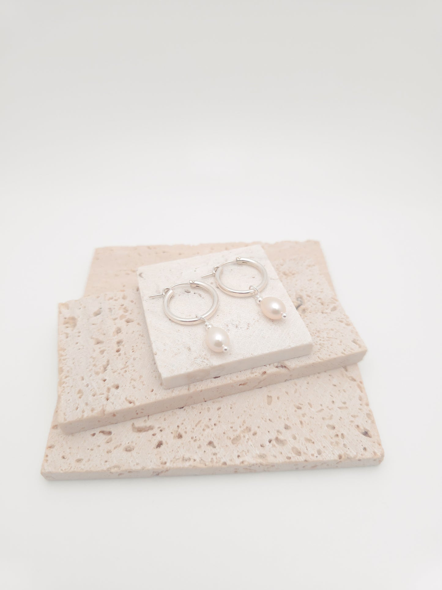Ava Huggie Hoop Earrings