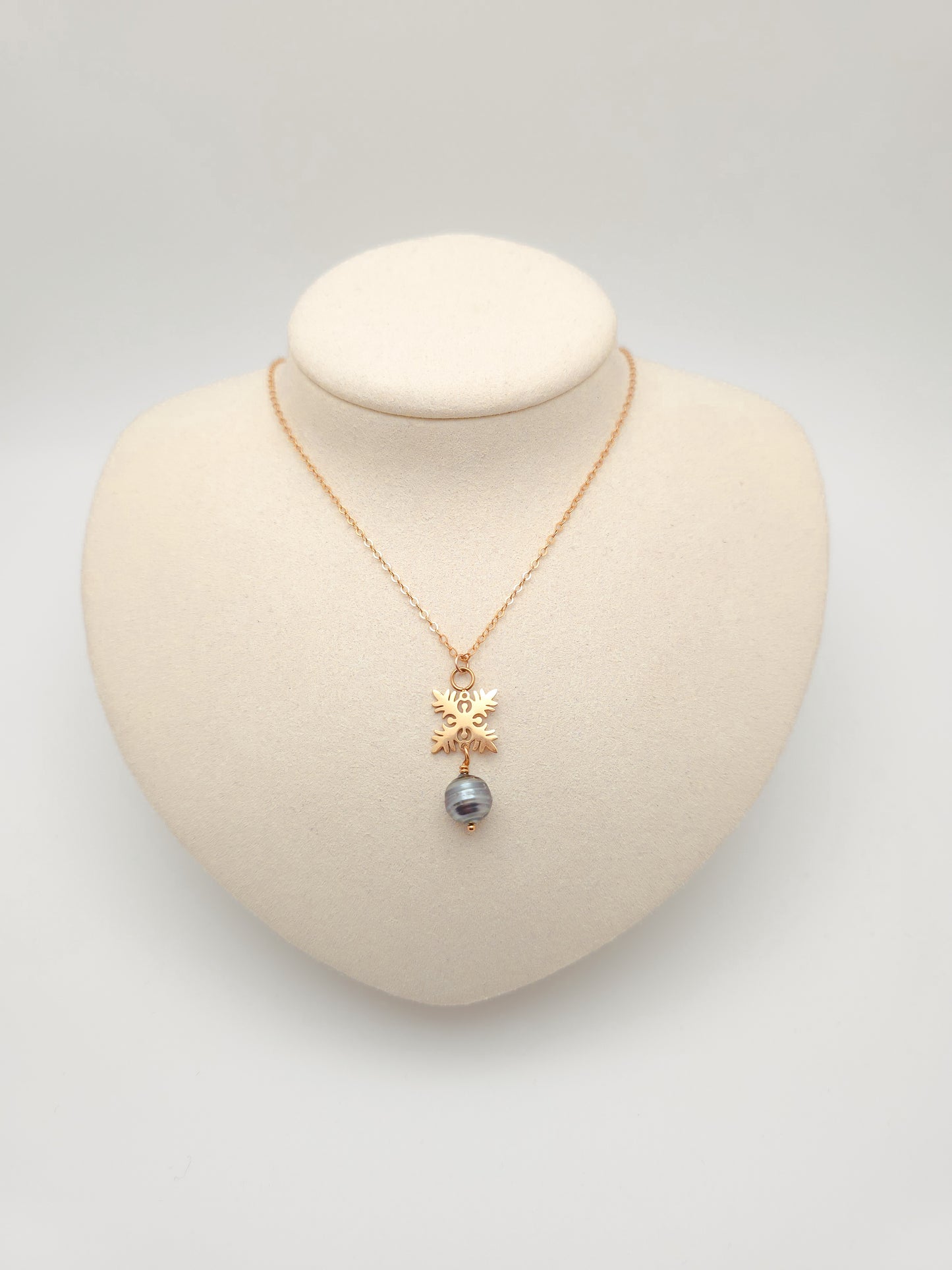 Ulu x Tahitian Pearl Necklace