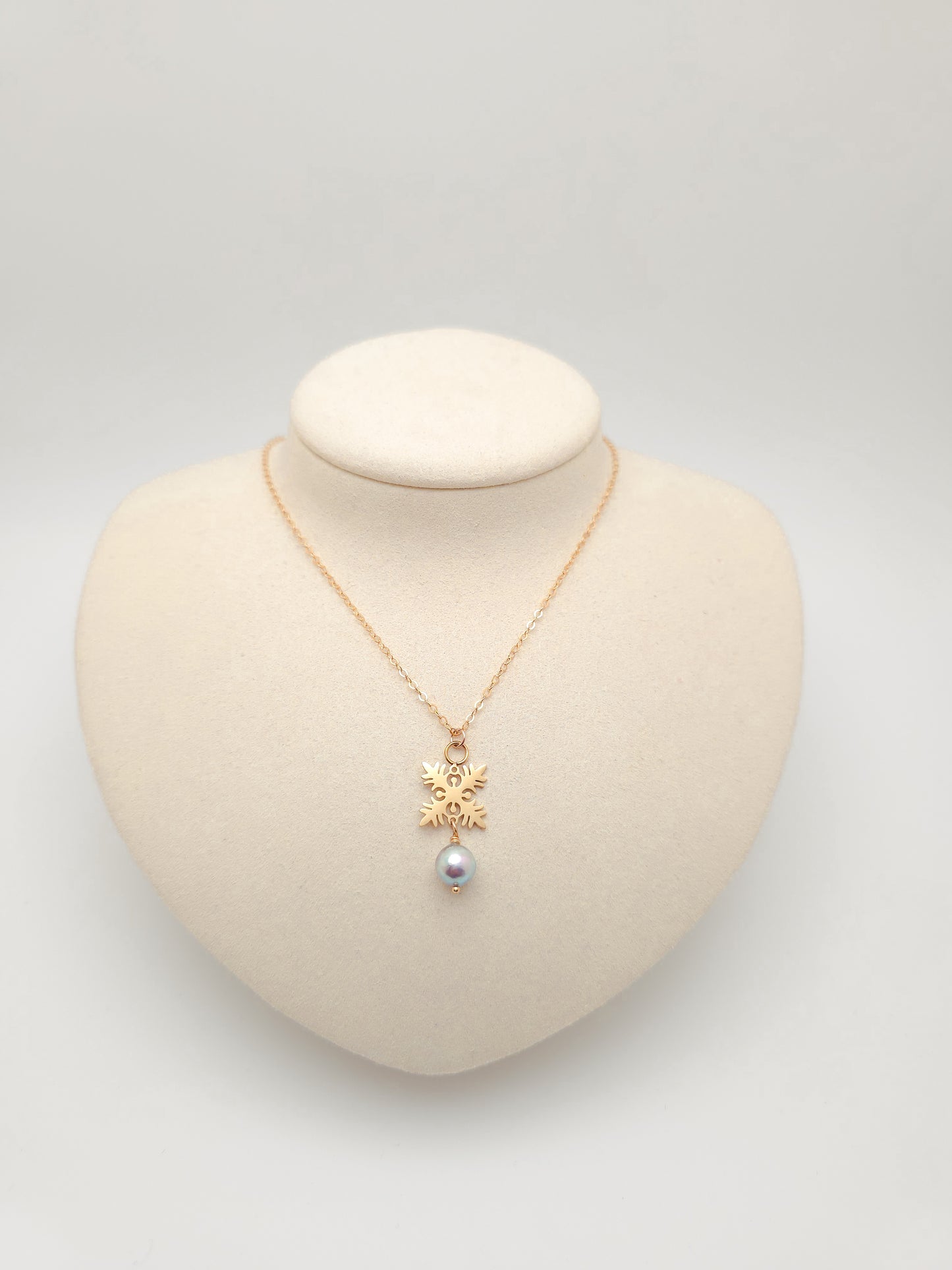 Ulu x Akoya Pearl Necklace