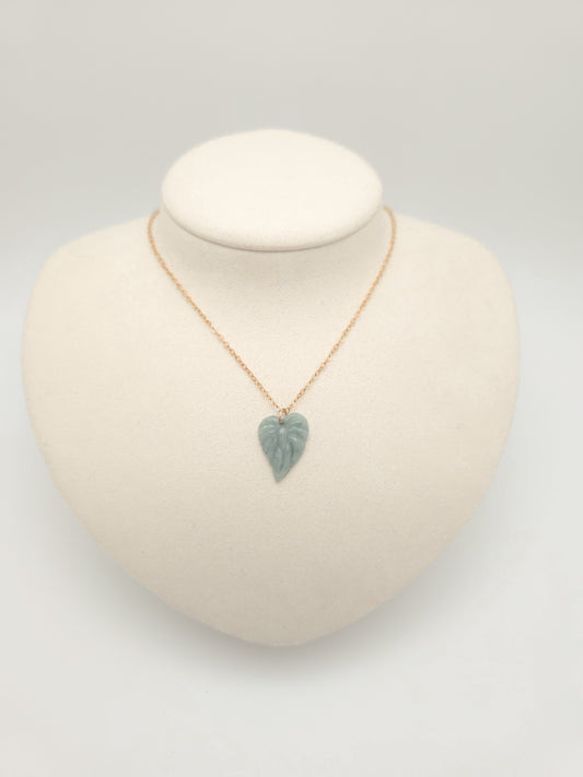 Anthurium Jade Necklace