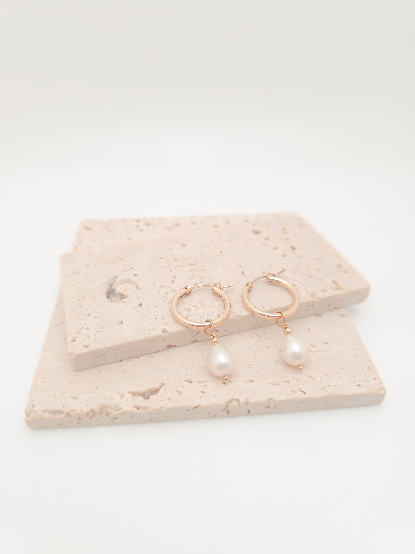Ava Huggie Hoop Earrings