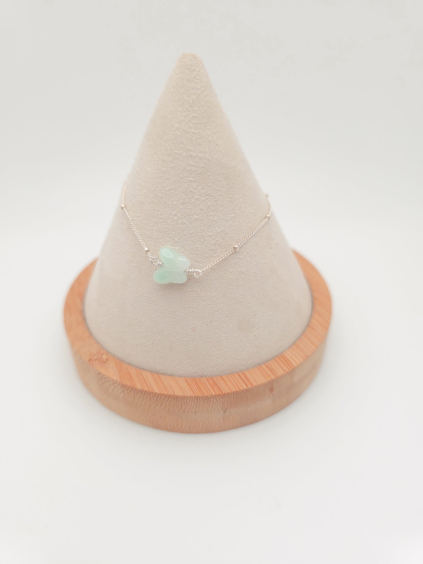 Bella Jade Butterfly Bracelet