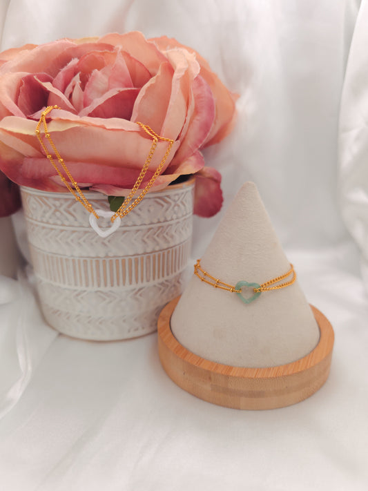 Hailee Jade Heart Bracelet