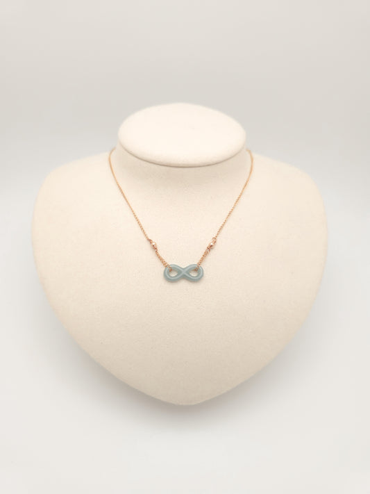Infinity Jade Necklace