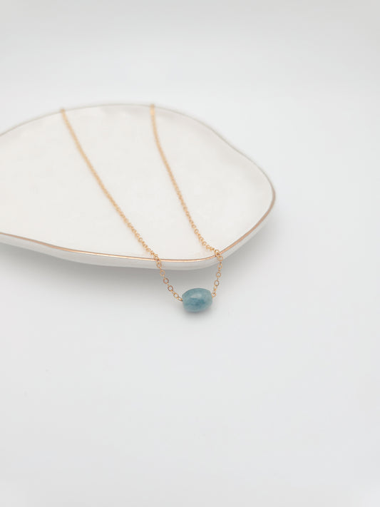 Barrel Jade Necklace