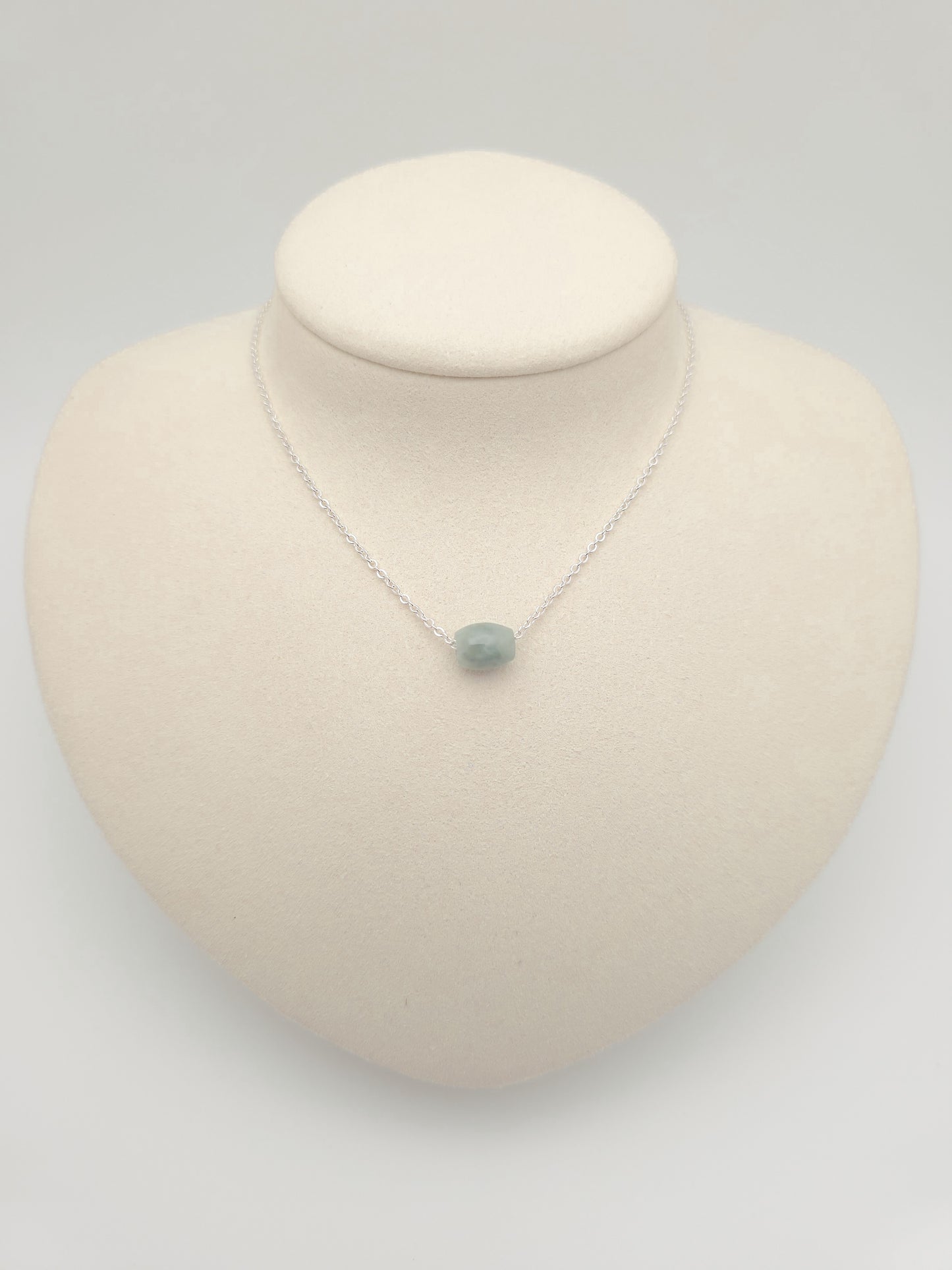Barrel Jade Necklace