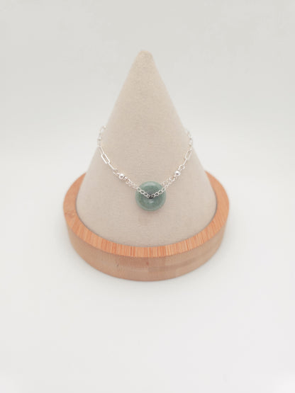 Jadeite Wrap Bracelet