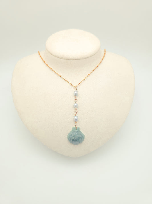 Ocean Sunrise Pearl Necklace