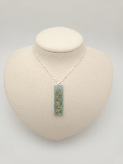 Ohia Vertical Jade Bar Necklace