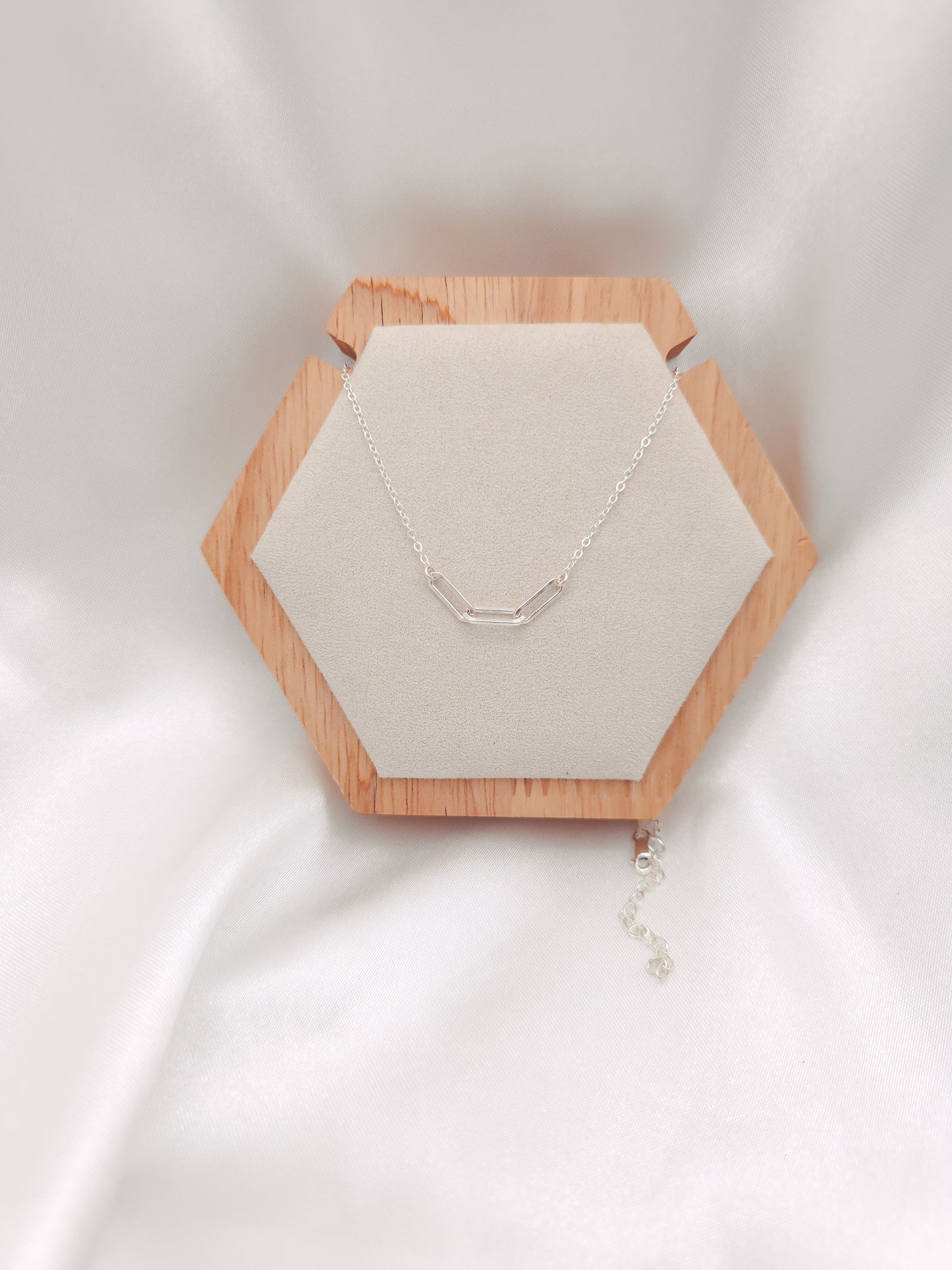 Paperclip Statement Necklace