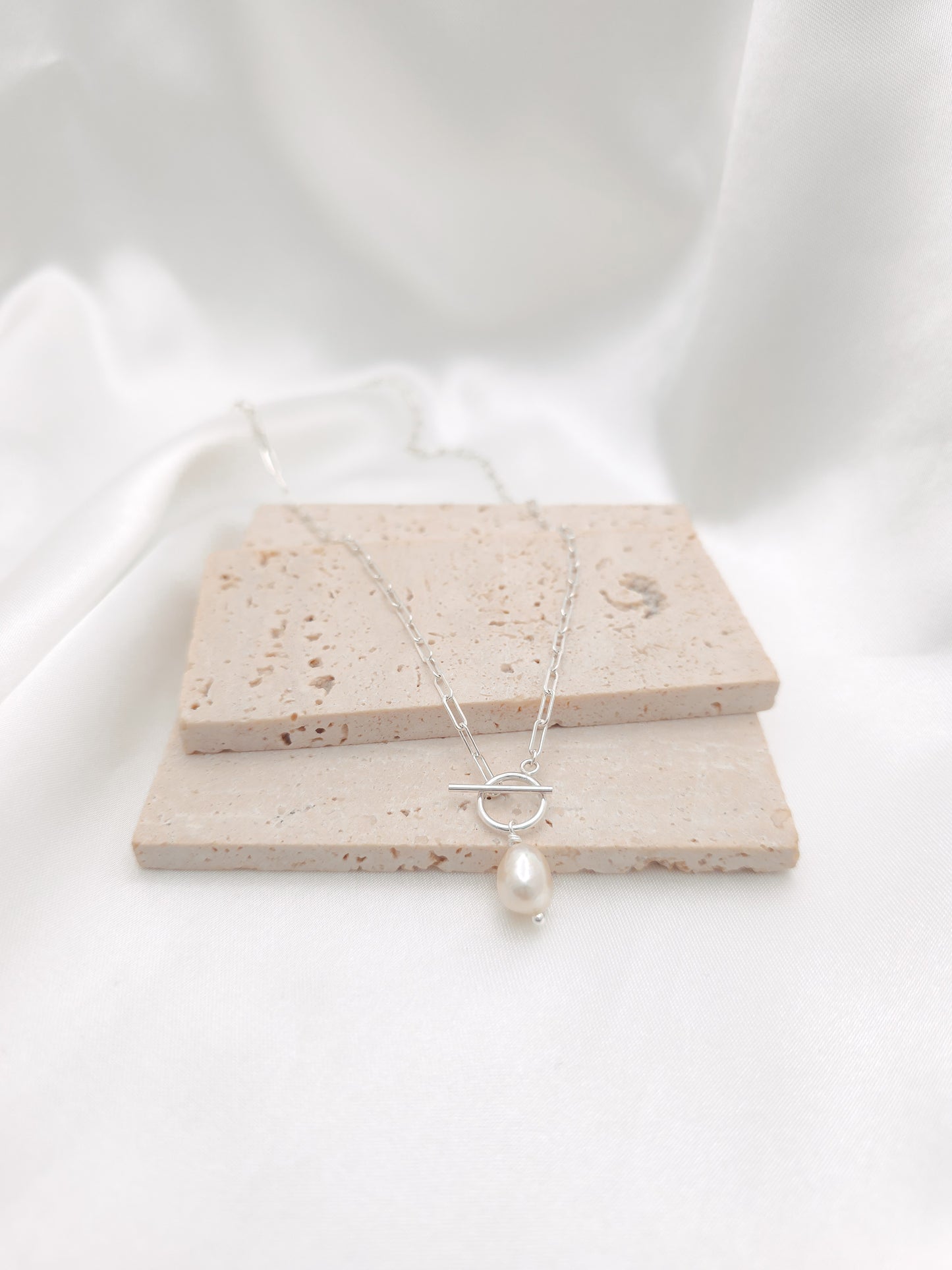 Pearl Toggle Necklace