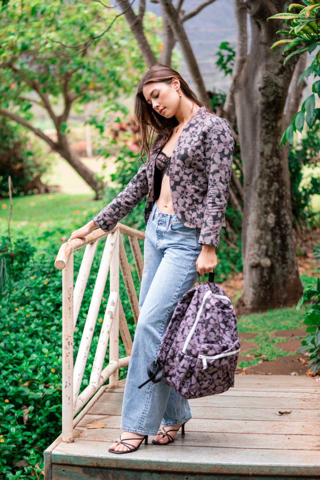 Plumeria Backpack