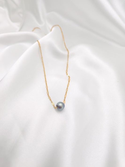 Tahitian Pearl Floating Necklace