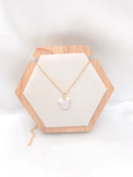 Mickey Pearl Necklace
