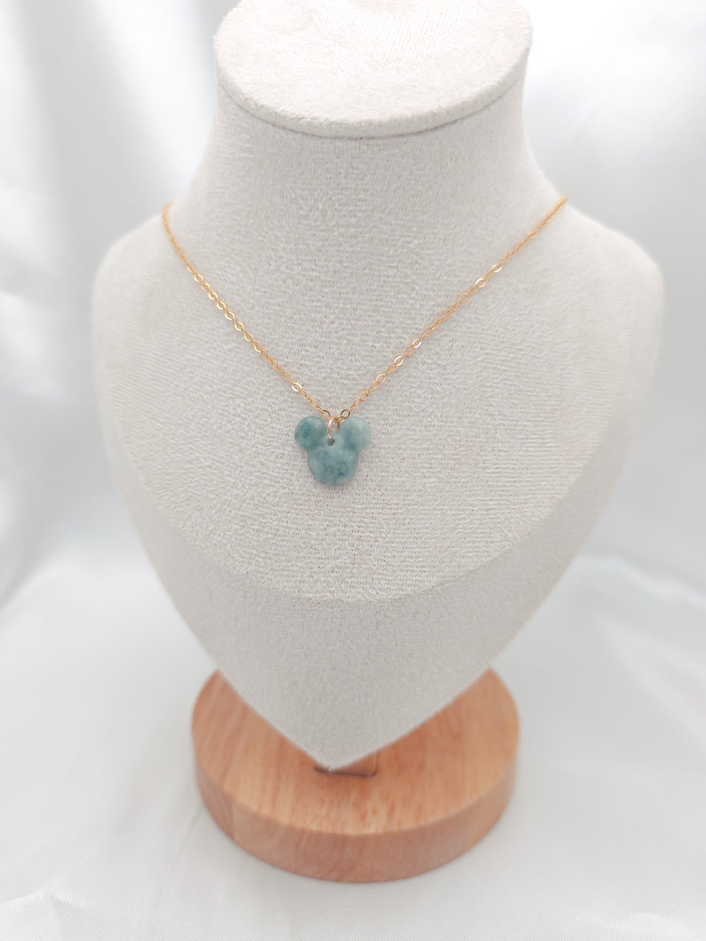 Mickey Jade Necklace