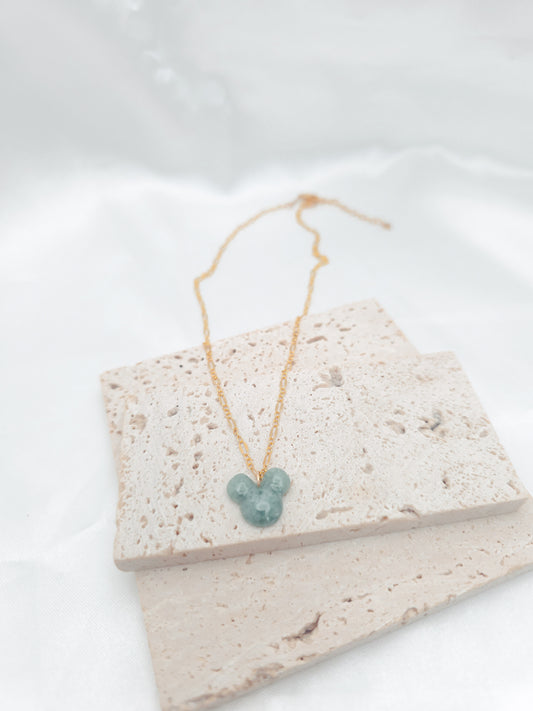 Mickey Jade Necklace