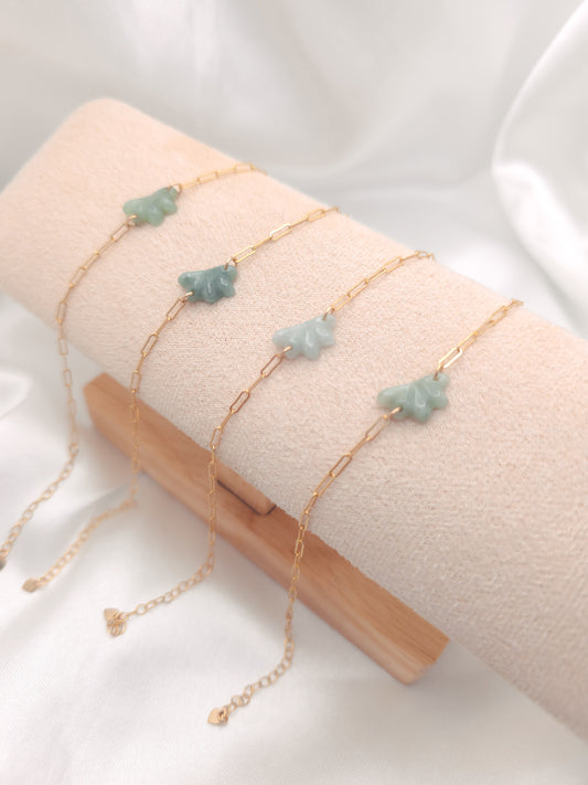 Naupaka Jade Bracelet