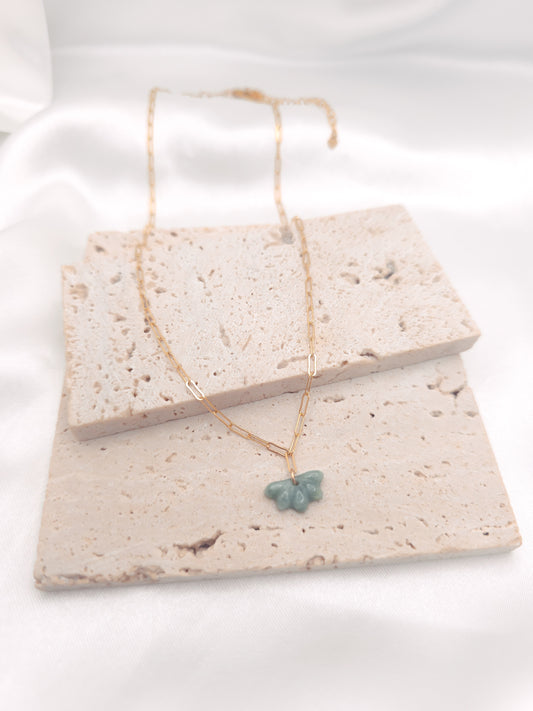 Naupaka Jade Necklace