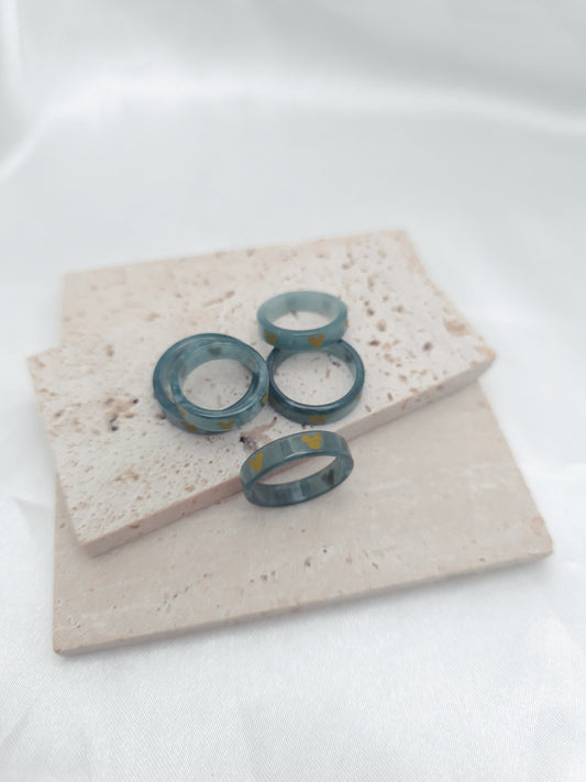 Mickey Jade Ring