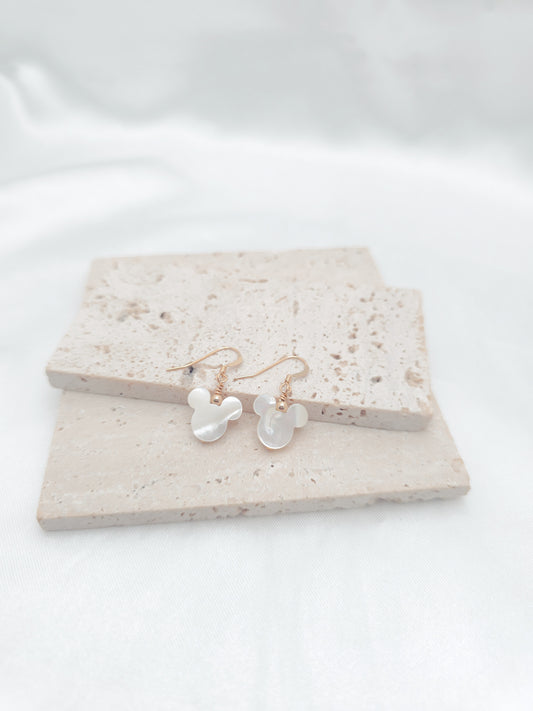 Mickey Pearl Earrings
